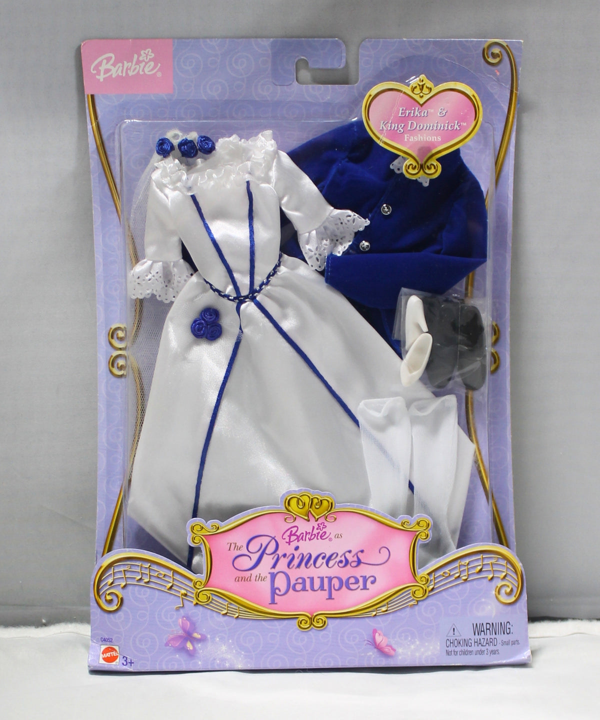 strapless open back dress Barbie Princess and the Pauper, Erika and King Dominick Fashions