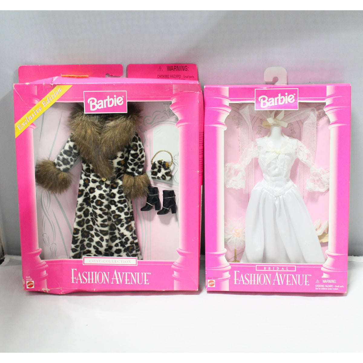 Lot of 2: Barbie Fashion Avenue Clothes, Coat Collection and Bridal Lot of 2: Barbie Fashion Avenue Clothes, Coat Collection and Bridal