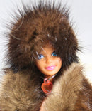 Twist N Turn Barbie with Mink Coat and Headband