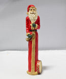 Lot of 4: Pencil Santa's