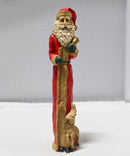 Lot of 4: Pencil Santa's