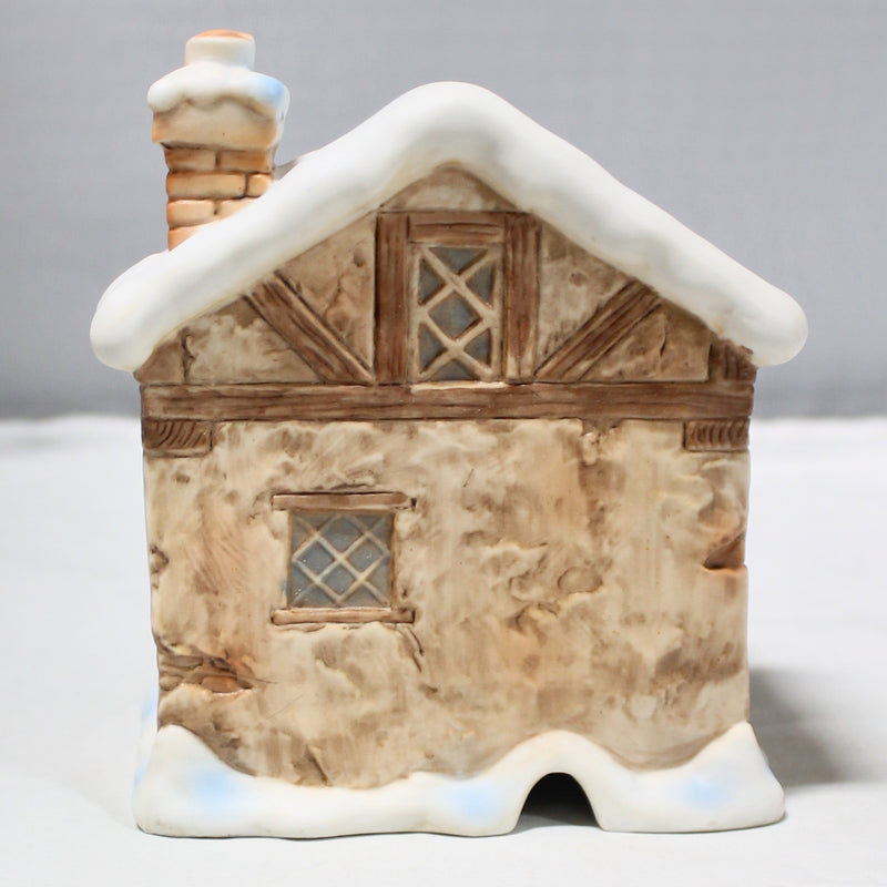 Schmid Scrooge McDuck Christmas Carol Lighted House
