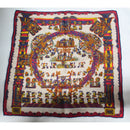 Hermes Astres et Soleils Square Scarf