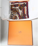 Hermes Astres et Soleils Square Scarf
