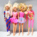 Lot of 4: Olympic Gymnast, Cut N Style, Gymnast, and Twist N Turn Dolls