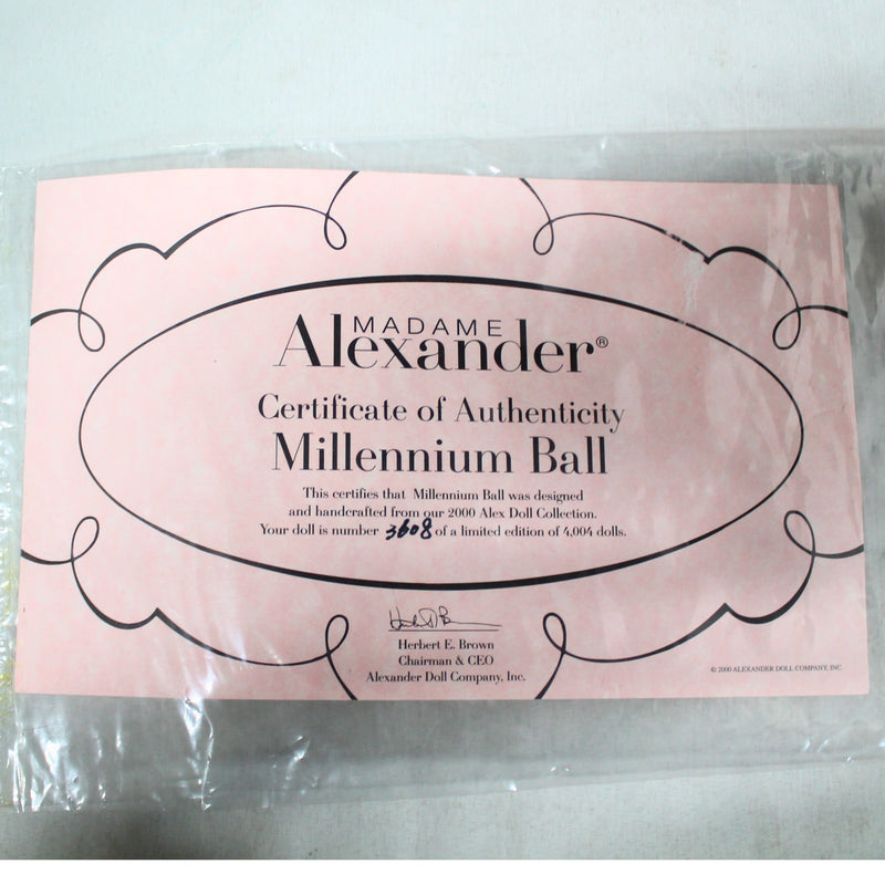 Madame Alexander, Millenium Ball Doll