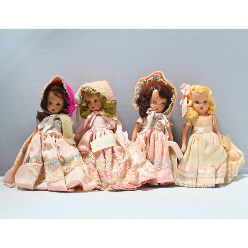 Lot of 4: Nancy Ann Storybook Dolls