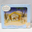 10 Piece Nativity Figurine Set