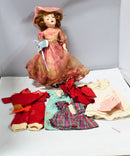 Roebuck Happi Time Girl Doll with 6 Dress Up Outfits