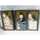 Lot of 7: House of Nisbet, Victorian Birthday Dolls, Seven Days of Childhood