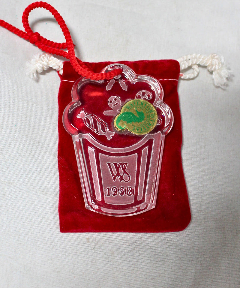 Lot of 3: Waterford Christmas Ornaments - 1998
