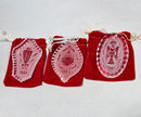 Lot of 3: Waterford Christmas Ornaments - 1981, 1983, 1984