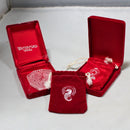 Lot of 3: Waterford Christmas Ornaments - 1993, 1994, 1995