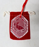 Lot of 3: Waterford Christmas Ornaments - 1989, 1990, 1991