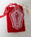 Lot of 3: Waterford Christmas Ornaments - 1981, 1983, 1984