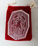 Lot of 3: Waterford Christmas Ornaments, 12 Days of Christmas - 1991, 1993, 1994