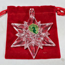 Lot of 2: Waterford Snowflake Ornaments