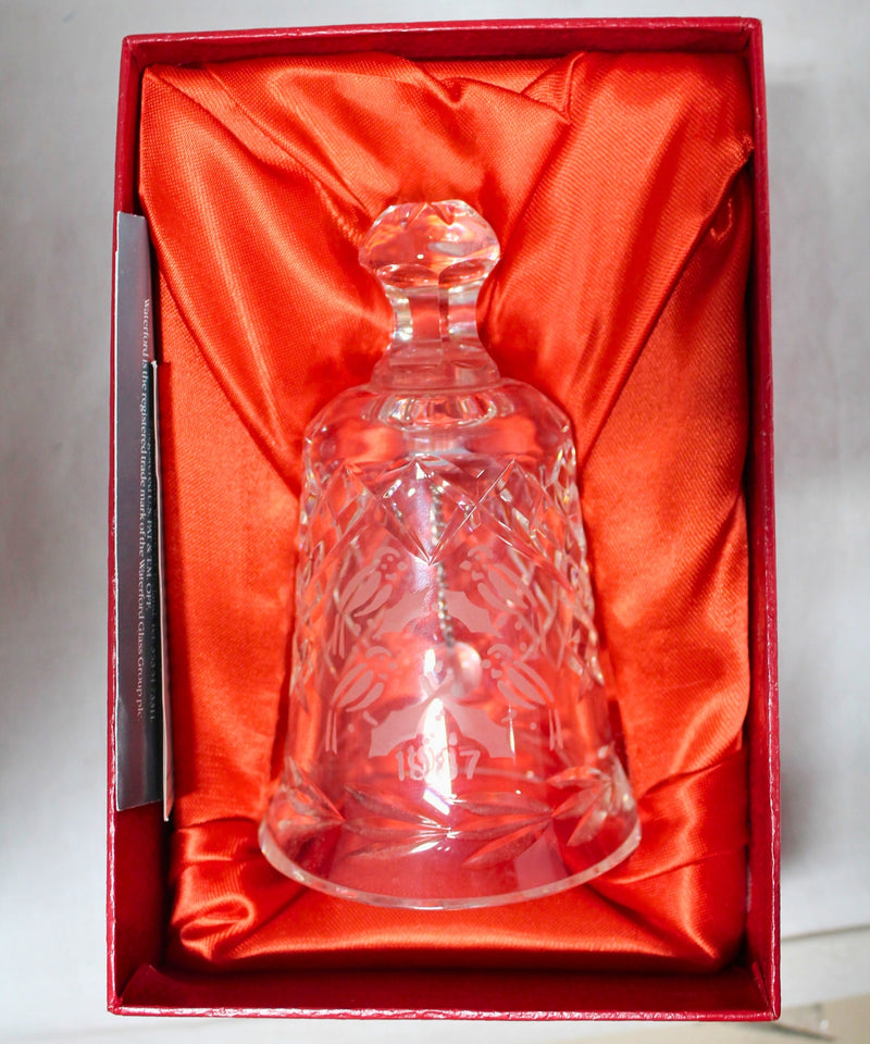 Lot of 2: Waterford 12 Days of Christmas Bells - 1987, 1988