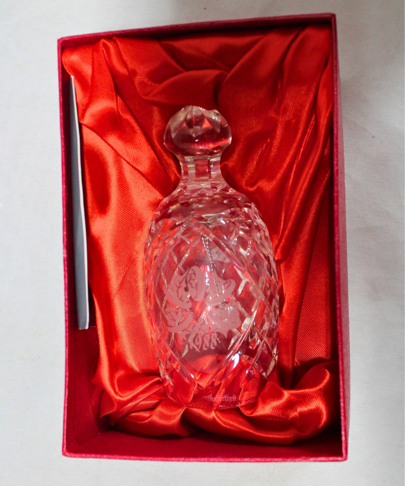 Lot of 2: Waterford 12 Days of Christmas Bells - 1987, 1988