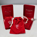 Lot of 3: Waterford Christmas Ornaments - 1994, 1995, 1997