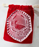 Lot of 3: Waterford 12 Days of Christmas Ornaments - 1989, 1990, 1991