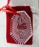 Lot of 3: Waterford 12 Days of Christmas Ornaments - 1989, 1990, 1991