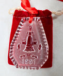 Lot of 3: Waterford 12 Days of Christmas Ornaments - 1991, 1992, 1993