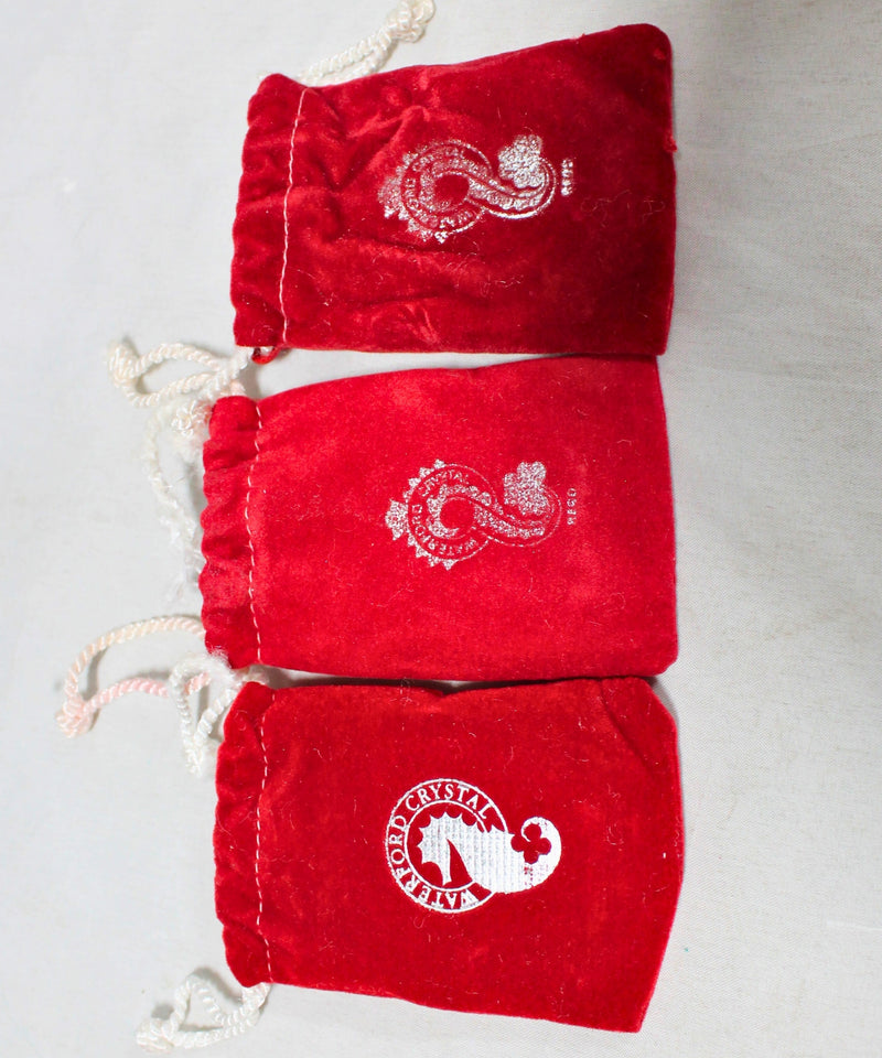 Lot of 3: Waterford Christmas Ornaments - 1978, 1979, 1980