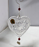 Waterford Christmas Collections, 12 Days Turtle Doves Heart Ornament