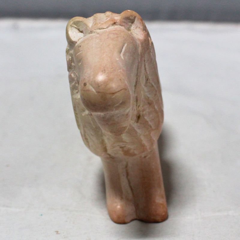 Stone Lion Figurine