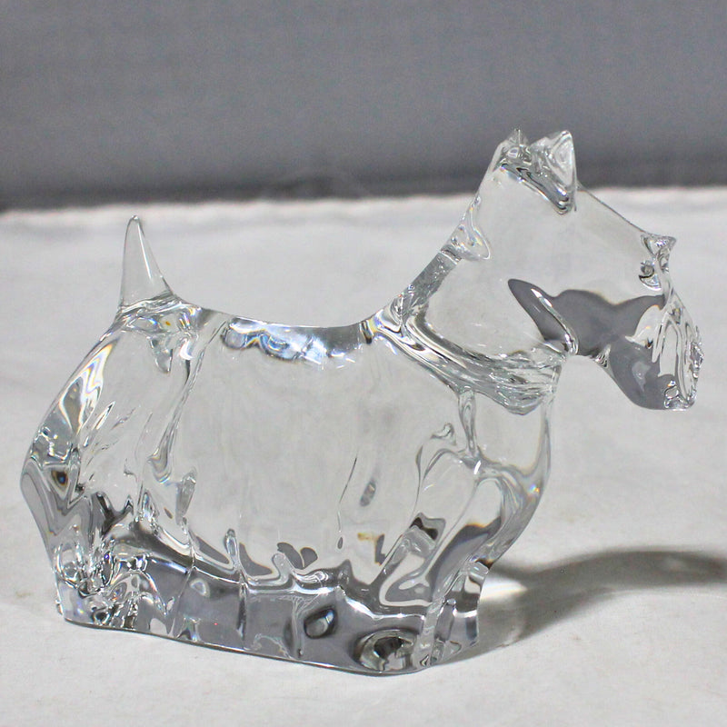 Baccarat Dog Crystal Figurine