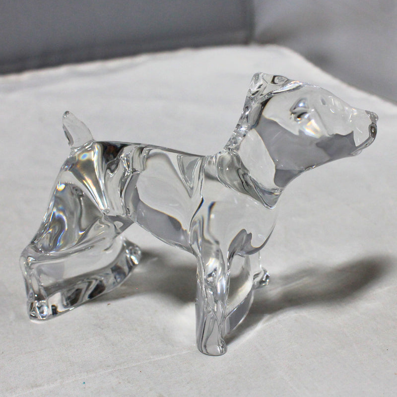 Baccarat Dog Crystal Figurine