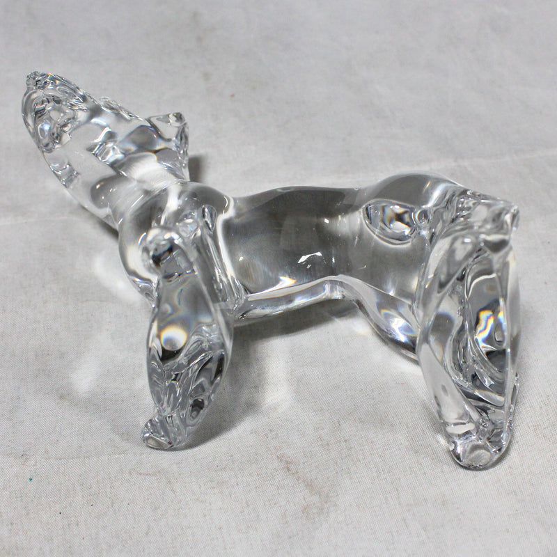 Baccarat Dog Crystal Figurine