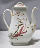 Tall Rectangular China Tea Pot