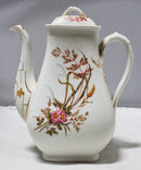 Tall Rectangular China Tea Pot