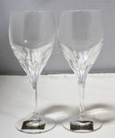Lot of 2: Noritake Goblet Turning Point Glasses