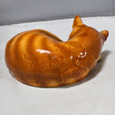 Goebel Orange Sleeping Cat
