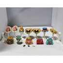 Lot of 21: Willow Hall Original Doll Hats, Purses, and Stands.