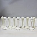 Lot of 21: Willow Hall Original Doll Hats, Purses, and Stands.