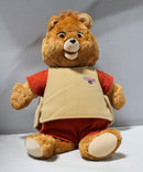 Lot of 5: Teddy Ruxpin Bear with Built in Cassette Player and 4 Books