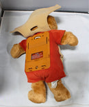 Lot of 5: Teddy Ruxpin Bear with Built in Cassette Player and 4 Books