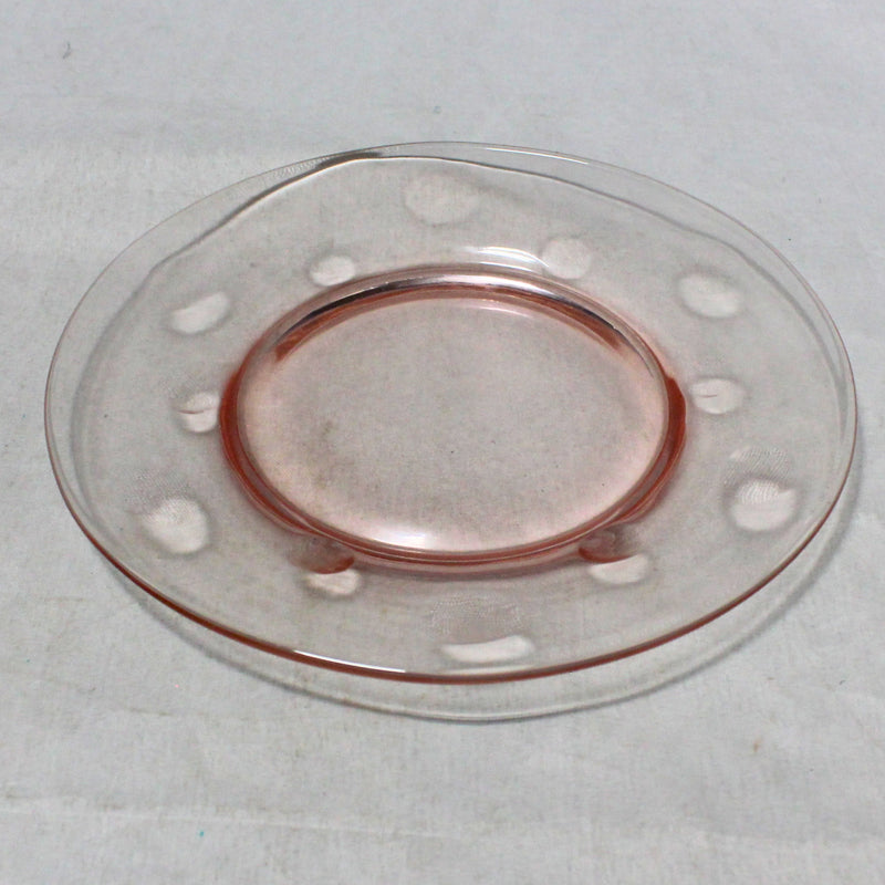 Lot of 8: Rosegold Glass Plate Set