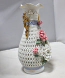 Porcelain Floral Vase