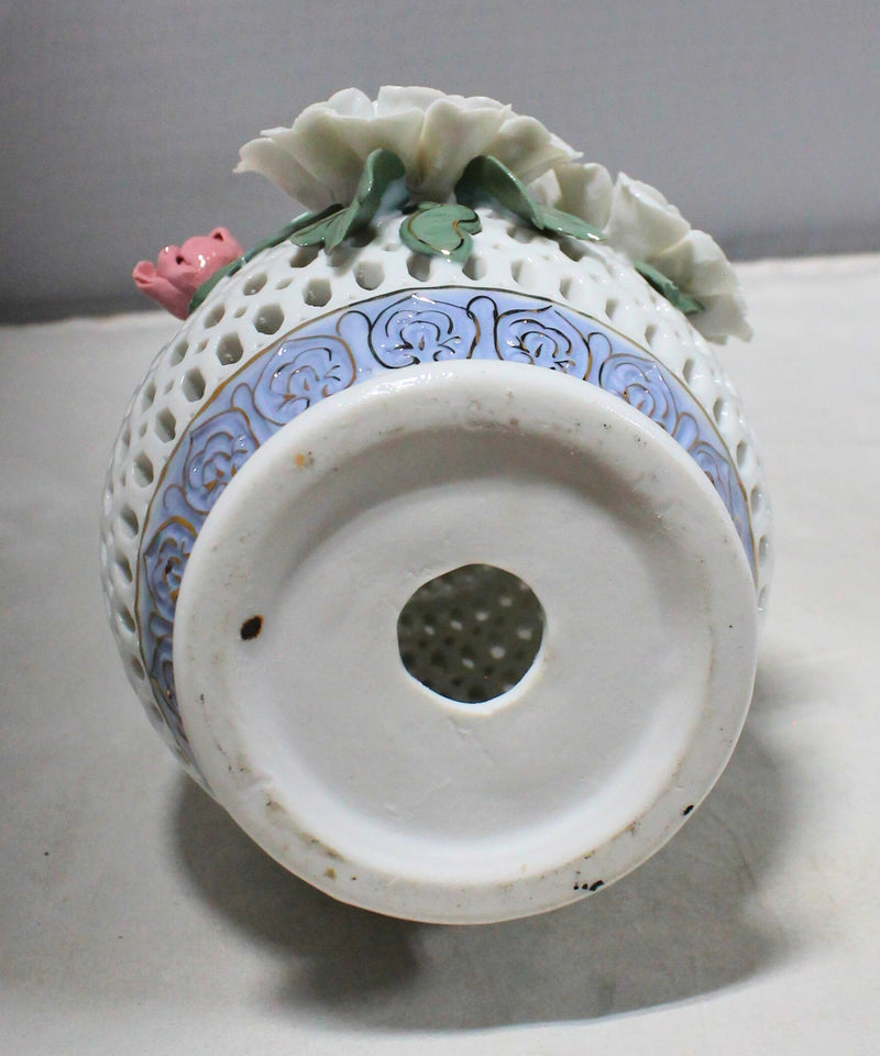 Porcelain Floral Vase