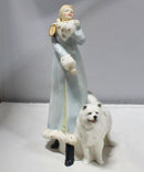 Royal Doulton Porcelain Rare, A Winter's Walk Figurine - H.N. 3052