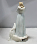 Royal Doulton Porcelain Rare, A Winter's Walk Figurine - H.N. 3052