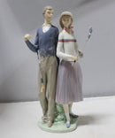 Lladró Porcelain Golfing Couple Figurine - 1453