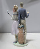 Lladró Porcelain Golfing Couple Figurine - 1453