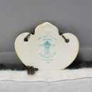 Lot of 4: Staffordshire Alcohol Hanging Charms; Gin, Scotch, Whiskey, Vodka