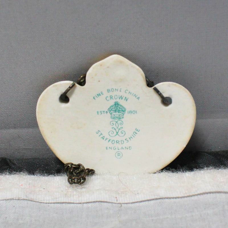Lot of 4: Staffordshire Alcohol Hanging Charms; Gin, Scotch, Whiskey, Vodka